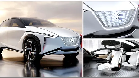 Nissan IMx: 435 CP si autonomie de 600 de km! Un SUV electric cu doua motoare si design futurist