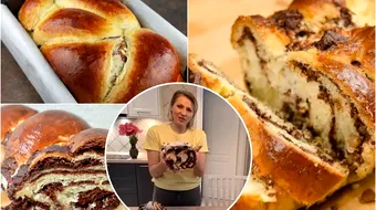 Rețetă de Paște: cozonacul moldovenesc al Mirelei Vaida. Secretul care îl face incredibil de pufos