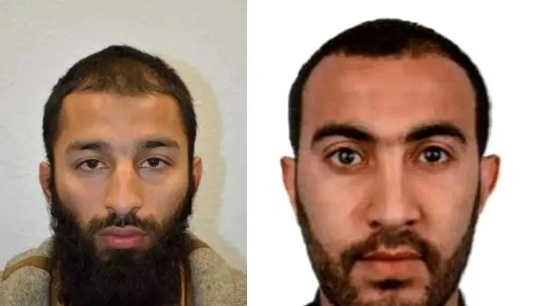 Ei sunt doi dintre atacatorii masacrului din centrul Londrei. Ce informatii a dezvaluit politia despre teroristi VIDEO