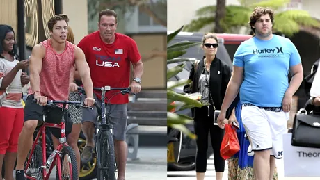 Cum arata baiatul lui Arnold pe care l-a facut cu menajera, in comparatie cu fiul lui legitim! WOW, diferentele sunt uriase!