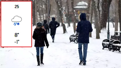 Meteorologii Accuweather au modificat prognoza: Pe ce dată cade prima ninsoare în România. E mai repede decât ne așteptam!