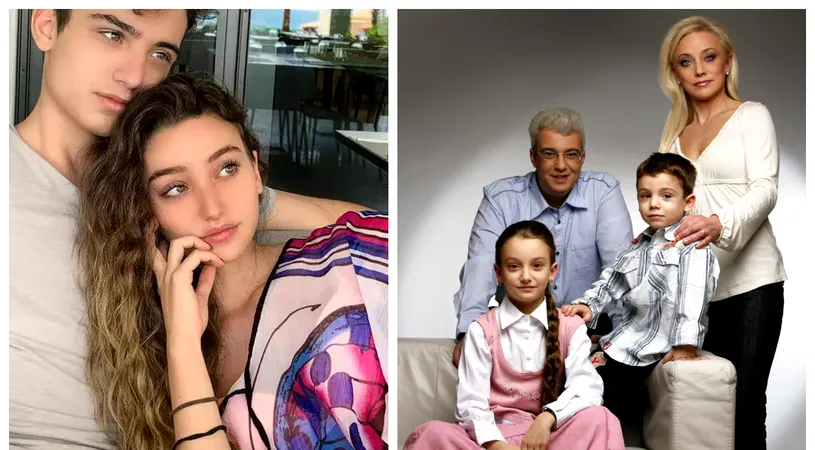Cât de mari și frumoși sunt copiii lui Cătălin Crișan! Daria și Raris au lansat o piesă împreună VIDEO