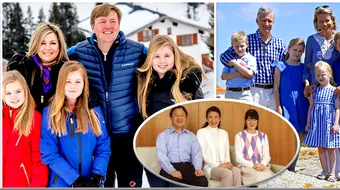 Fotografii impresionante cu 5 familii regale din toata lumea! Ei sunt “sangele albastru” al lumii desi nu arata deloc diferit