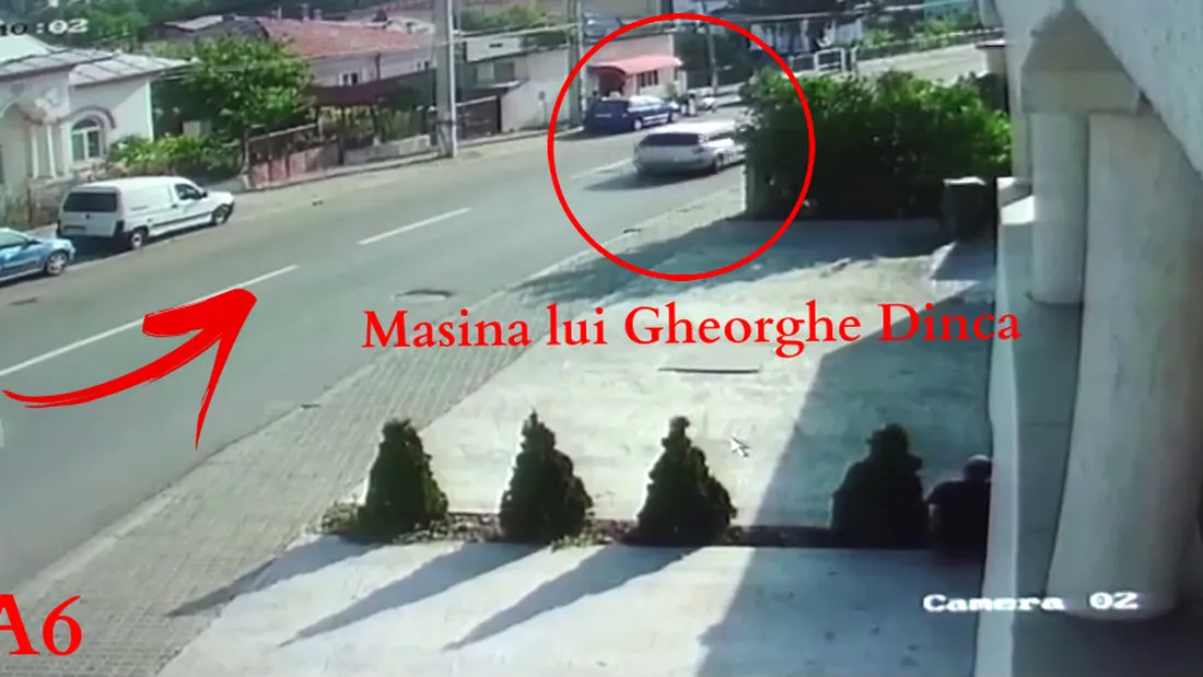 Masina lui Gheorghe Dinca, urmarita de un Audi gri? Imaginile video pe care politia NU le-a cercetat VIDEO