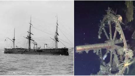 Scafandrii au facut o descoperire incredibila in epava unei nave de razboi! Era in adancurile oceanului de 100 de ani! Ce se ascundea in interior VIDEO