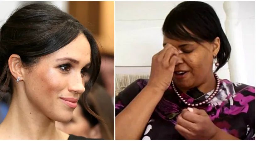 Femeia din imagini are o legatura incredibla cu Meghan Markle! A avut un soc si a izbucnit in lacrimi cand a aflat adevarul. Ce le uneste pe cele doua VIDEO