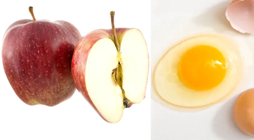 Dieta cu mere si oua, ideala pentru a slabi rapid. Iata ce pasi trebuie sa urmezi
