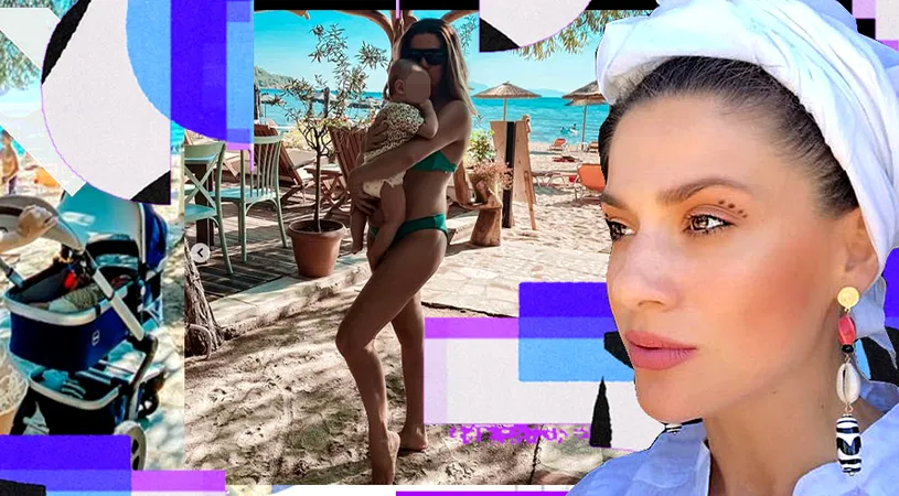 Cum arăta Tily Niculae în costum de baie când era gravidă în 5 luni!