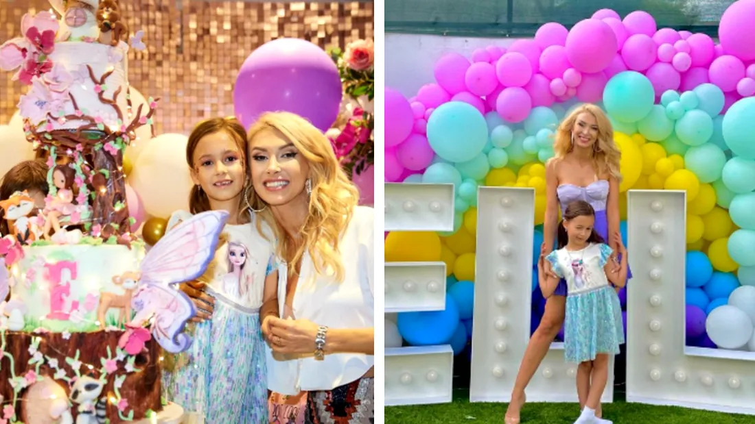 Andreea Bălan, petrecere fabuloasă pentru fiica ei, Ella. Artista le-a pregătit şi fanilor o surpriză