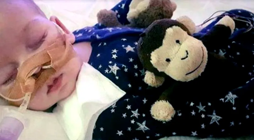 Mai are putin de trait, dar medicii refuza sa-l ajute! Povestea trista a lui Charlie, bebelusul care s-a nascut cu o boala genetica rara