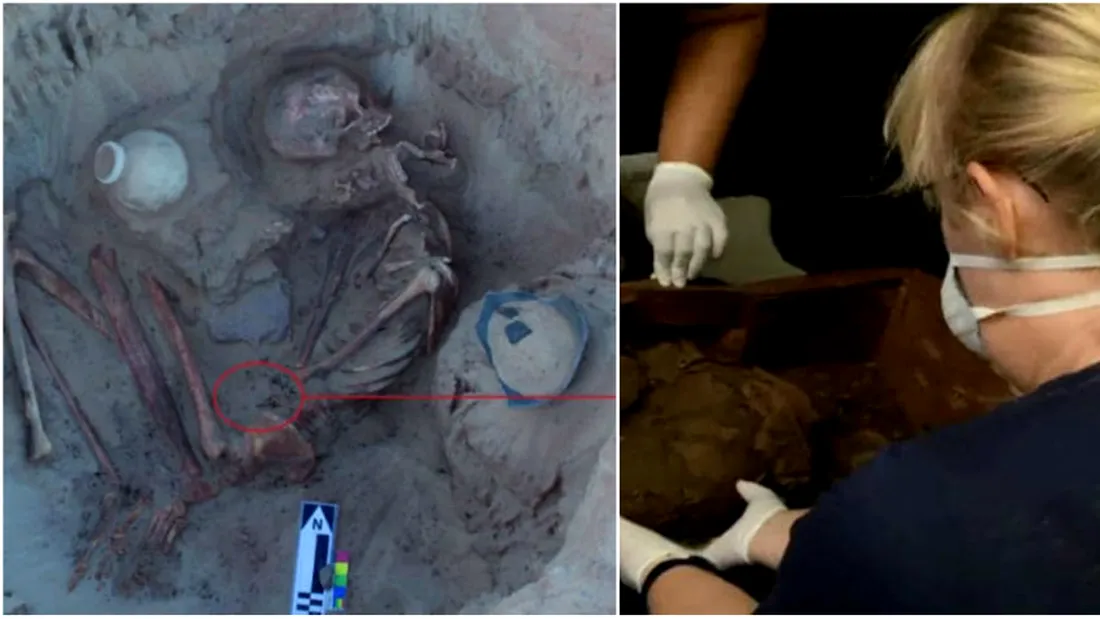 A fost descoperit scheletul unei femei care a murit cand nastea, cu aproape 4000 de ani in urma! De ce reprezinta o realizare uriasa pentru arheologi