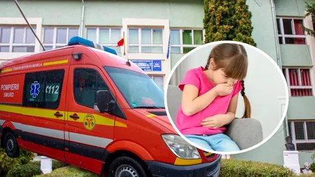 53 de copii acuză stări de rău și au simptome de toxiinfecție alimentară în Mehedinți. Planul roșu de intervenție a fost activat
