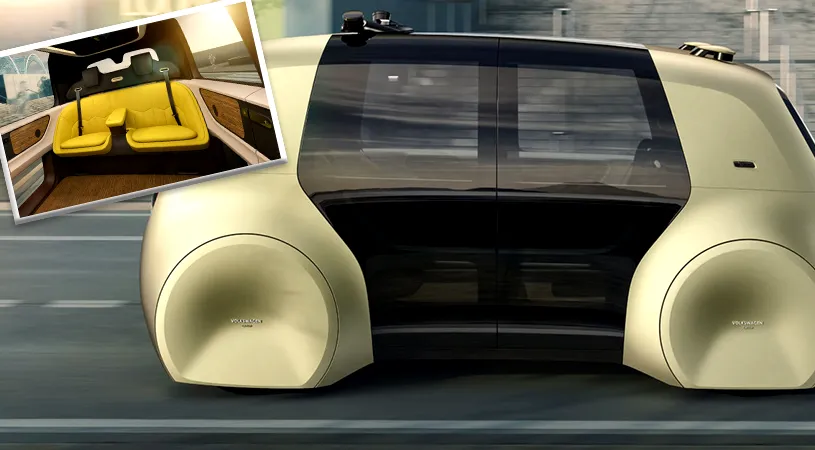 Fa cunostinta cu Sedric, primul vehicul autonom de la Volkswagen! E masina viitorului VIDEO