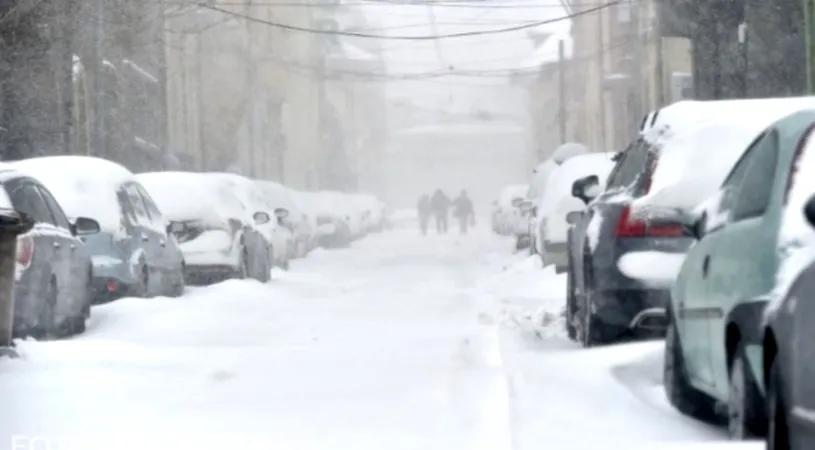 Imagini apocaliptice! Cum a arătat cea mai grea iarnă din istoria României