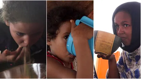 Fetitele din Africa de Vest sunt obligate sa consume 16.000 de calorii pe zi! Sunt ingrasate ca niste animale dintr-un motiv trist :( VIDEO