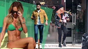 Primele imagini cu iubita insarcinata a lui Alin Cocos! Monica Orlanda il va face tatic pentru prima data. Cum arata blondina acum