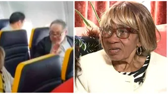 Barbatul a umilit o femeie de culoare, care statea langa el in avion! A inceput sa faca gesturi socante. Imaginile VIDEO sunt greu de privit