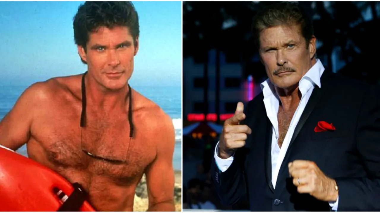 David Hasselhoff implineste varsta de 66 de ani 
