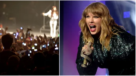 Cantareata Taylor Swift si-a spionat fanii la un concert! Ce a facut artista si cum a fost posibil asa ceva