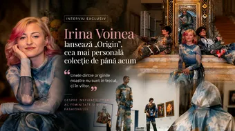 Designerul Irina Voinea lansează „Origin”, cea mai personală colecție de până acum: „Unele dintre originile noastre nu sunt în trecut, ci în viitor”