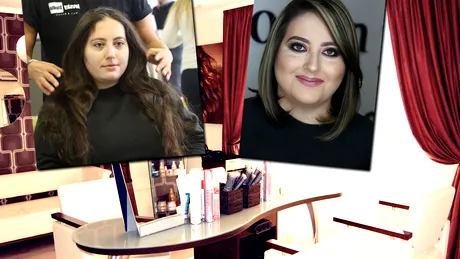 Transformare radicală de look! Cum a reusit hairstylist-ul Adrian Perjovschi sa o schimbe total pe o tanara VIDEO
