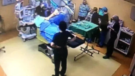 Imagini șocante cu pacienta care a luat foc la Floreasca și a murit!