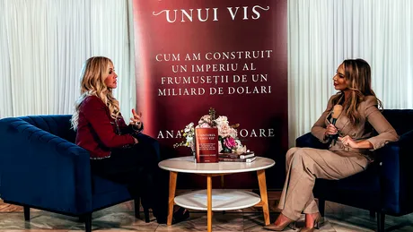 Anastasia Soare, întâlnire memorabilă cu publicul din România, într-o conferință sold-out la Opera Națională București!