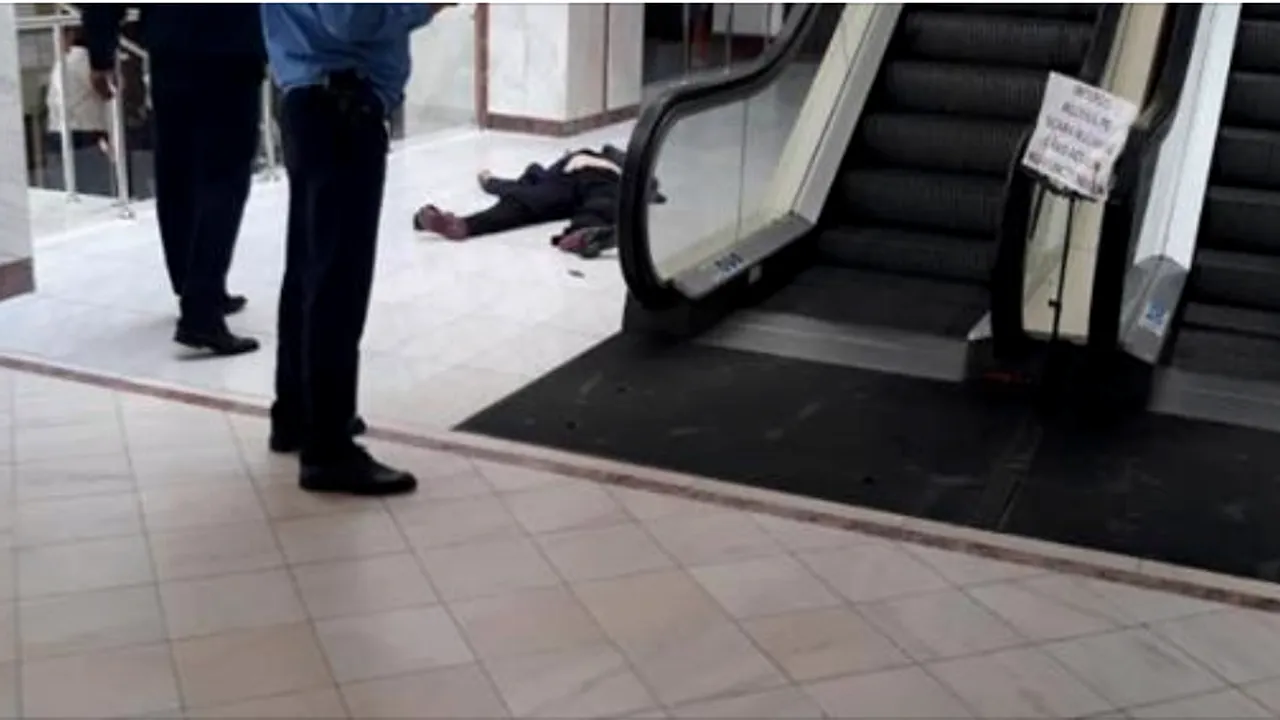 Barbatul care s-a sinucis in Tribunalul Bucuresti 