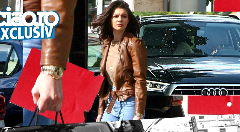 Nimic n-o poate opri când are bani! ”Prințesa Instagramului” și-a ”sechestrat” copilul și bona filipineză în mașină, după care a plecat la cumpărături de lux