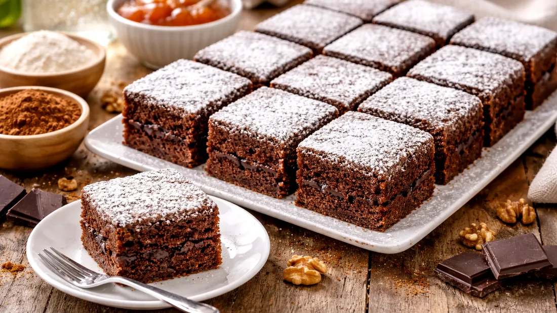 Prăjitură de post simplă și pufoasă. Rețeta delicioasă pe care o poți face rapid acasă