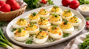 Rețetă de ouă umplute după Paște: cum transformi ouăle rămase într-un aperitiv delicios