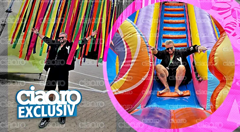 EXCLUSIV | Cătălin Botezatu s-a distrat mai ceva ca un copil la Wonderland family fest! Imagini de senzație