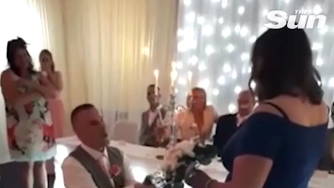 Incredibil! Ce s-a întâmplat la o nuntă din Anglia, chiar în mijlocul petrecerii! Oamenii au rămas cu gura căscată