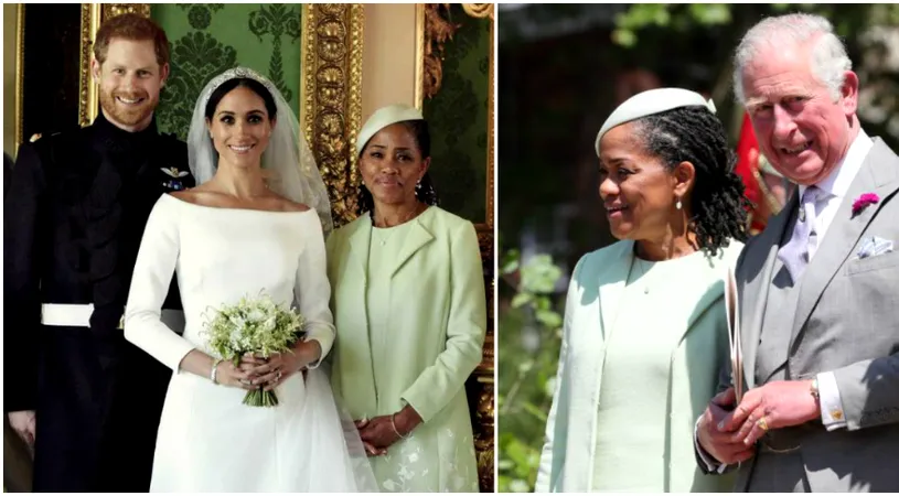 Gesturile facute de mama lui Meghan Markle, la nunta fiicei sale cu Printul Harry! Charles a fost tot timpul cu ochii pe ea VIDEO