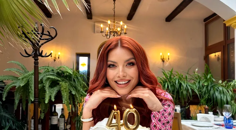 Elena Gheorghe a împlinit 40 de ani! Cum a sărbătorit alături de familie