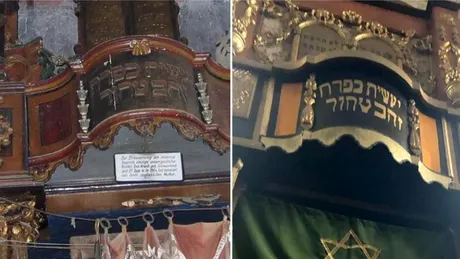 Chivotul Sfant de la Sinagoga din Siret a fost furat si scos la licitatie. Cum a fost posibil asa ceva