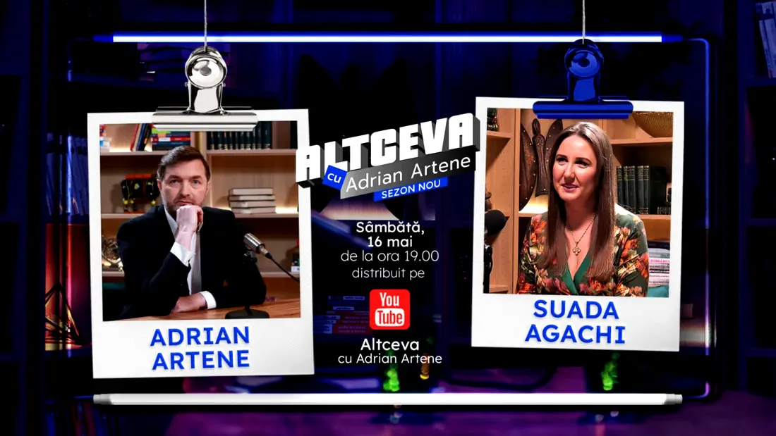 Dincolo de măști: Suada Agachi descifrează hărțile destinului la podcastul „Altceva cu Adrian Artene”! Cum ne trădează trăsăturile feței