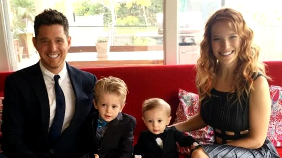 Vesti bune: fiul lui Michael Buble a scapat de cancer. La doar 3 anisori, micutul s-a luptat cateva luni cu necrutatoarea boala