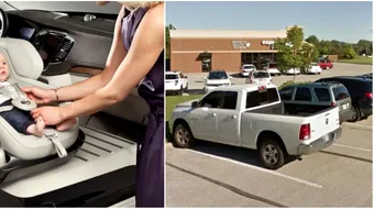 Si-a lasat bebelusul de 3 luni in masina, cand erau 30 de grade! E infiorator ce s-a intamplat cu micutul in scurt timp. Explicatia mamei e halucinanta