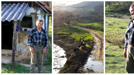 Satul Rosia din Romania, in care mai supravietuieste doar un singur locuitor! Barbatul de 63 de ani sta in catunul izolat din munti! Cum reuseste sa se descurce