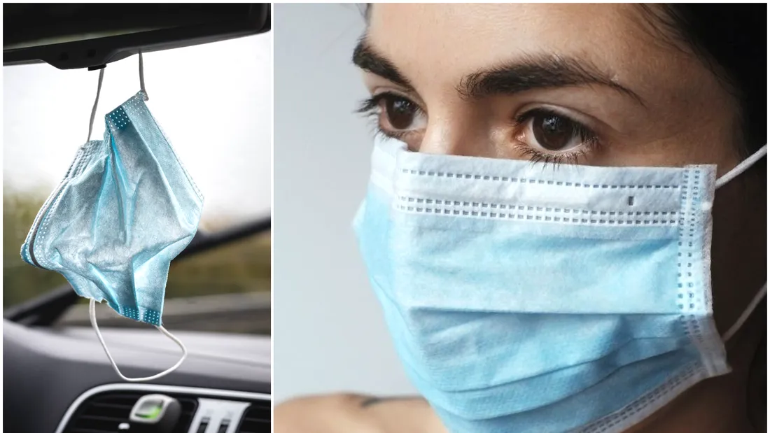 De ce nu e bine să atârni masca la oglinda retrovizoare. Ce spune un medic infecționist