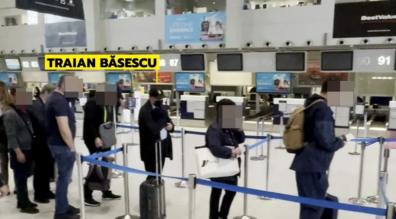 Vârsta începe să-și spună cuvântul! Traian Băsescu (70 de ani), de nerecunoscut pe aeroport!