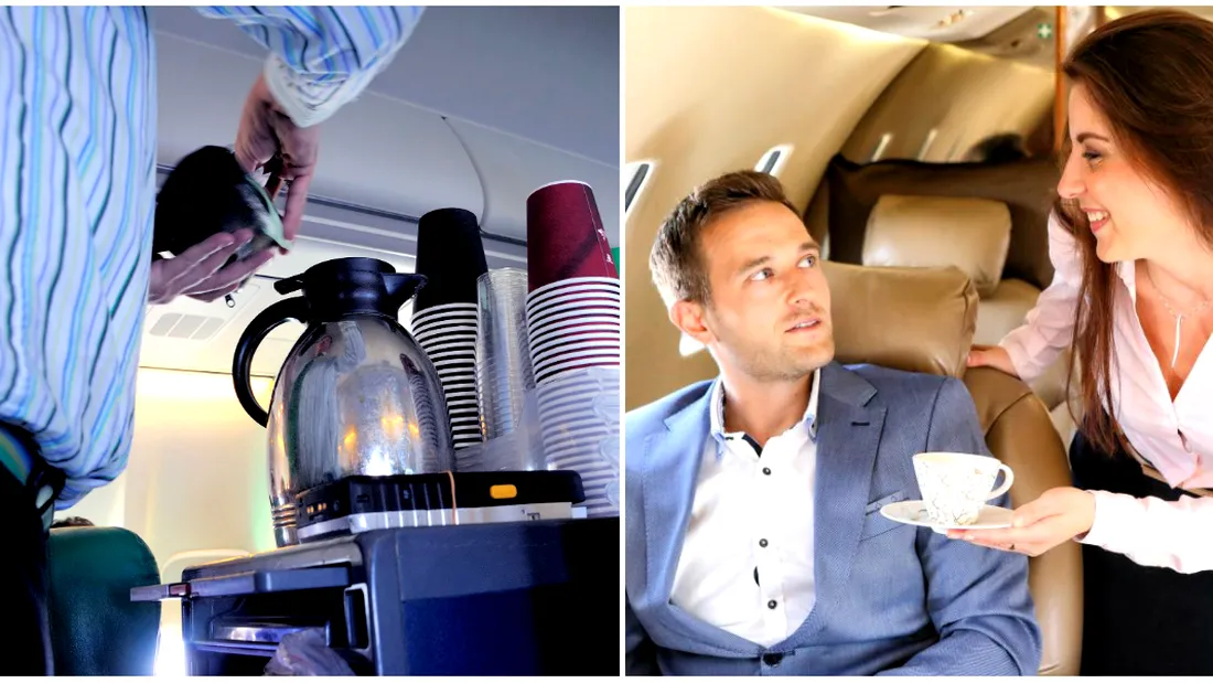 Obisnuiesti sa bei cafea atunci cand calatoresti cu avionul? Stewardesa asta a dat detalii scarboase care te vor face sa te razgandesti