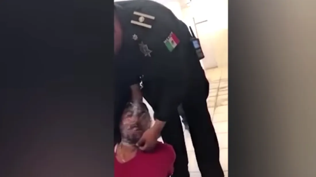 Barbat, torturat de politisti! I-au pus o punga pe cap si l-au sufocat VIDEO