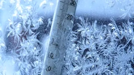 A venit iarna in Romania! Unde s-au inregistrat noaptea trecuta -6 grade Celsius