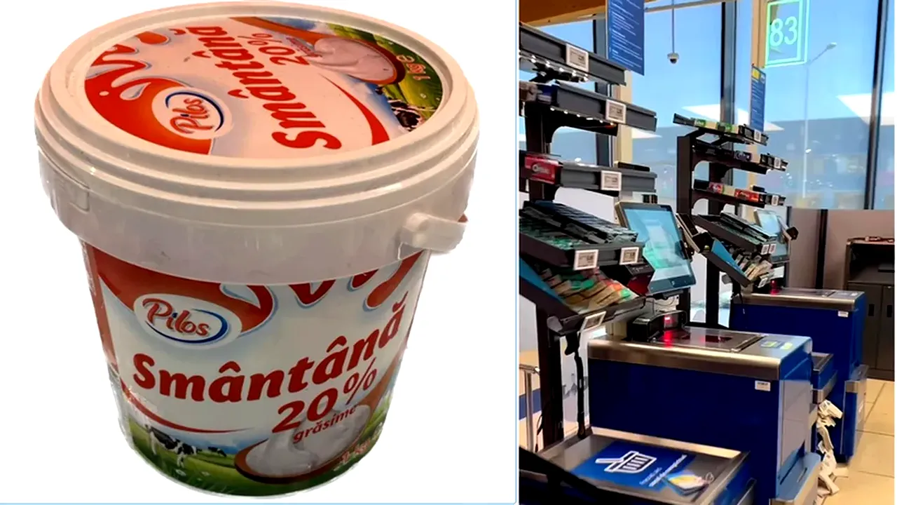 Ce conține, de fapt, smântâna Pilos care se vinde la Lidl România 