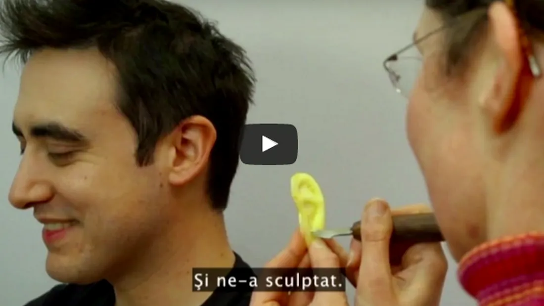 Omul de stiinta nebun foloseste mere pentru a construi o ureche umana! VIDEO