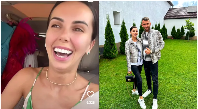 Georgiana Lobonț, test de sarcină între boscheți. Momentul haios al aflării veștii că este însărcinată