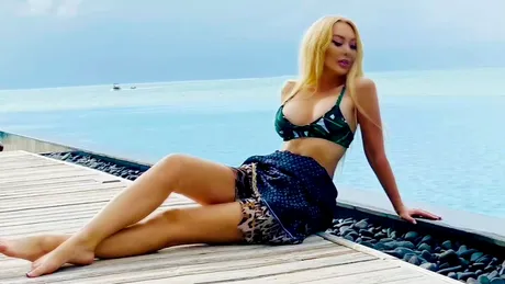 Diana Bianca, supranumită “Barbie de România”, face furori pe plajele din Maldive. Apariția care agită imaginația admiratorilor