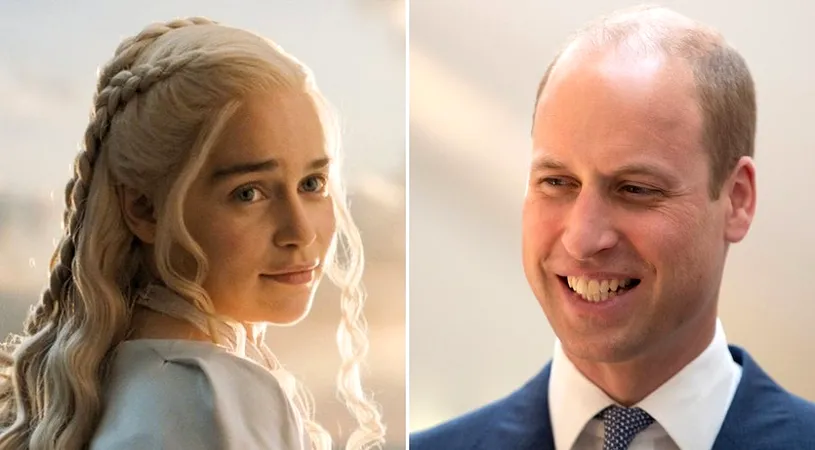 Celebra actrita Emilia Clarke din Game of Thrones a incalcat protocolul regal cand l-a intalnit pe Printul William! Ce a facut fara sa stea pe ganduri